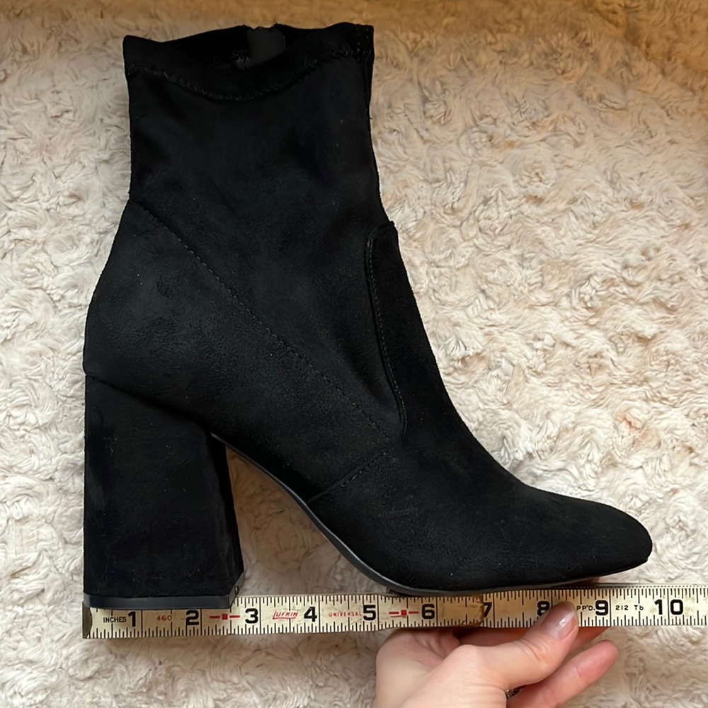 Madden Girl Black Booties - Picture 5 of 14